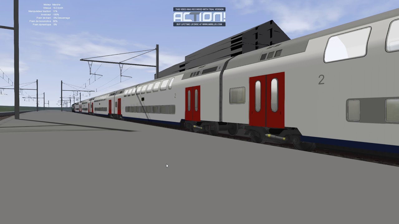 Train simulator 2018 : Sncb Nmbs M6 TEST