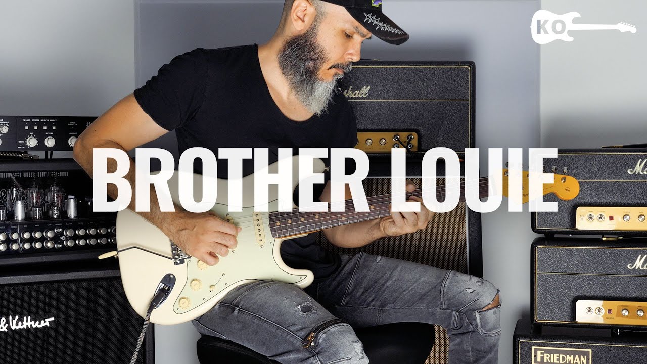 Modern Talking - Brother Louie - Guitar Cover by Kfir Ochaion - Fender American Vintage II '61 Strat