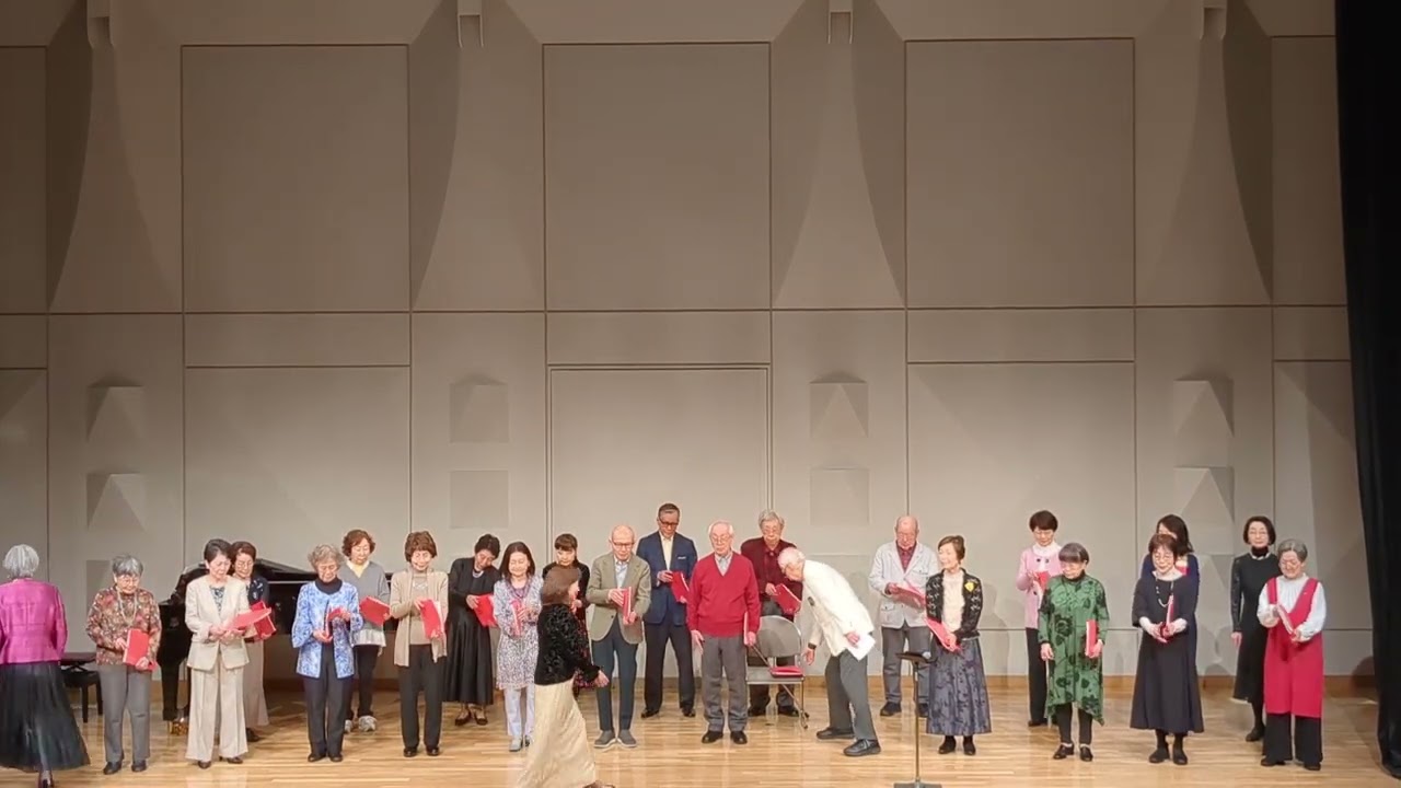 混声合唱泉会「ブラームスの子守歌」文京アカデミー生涯学習フェア