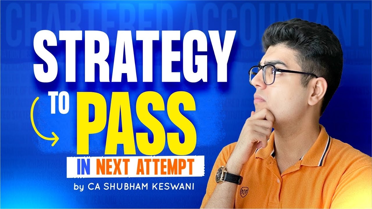 Do Attempts matter? Masterclass for every CA Student | CA Shubham Keswani (AIR 8)
