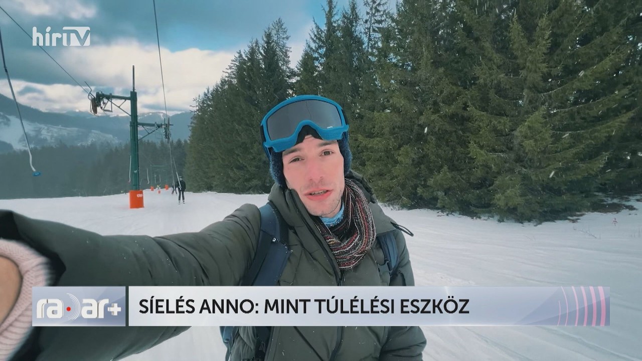 Síelés anno: Mint túlélési eszköz- HírTV
