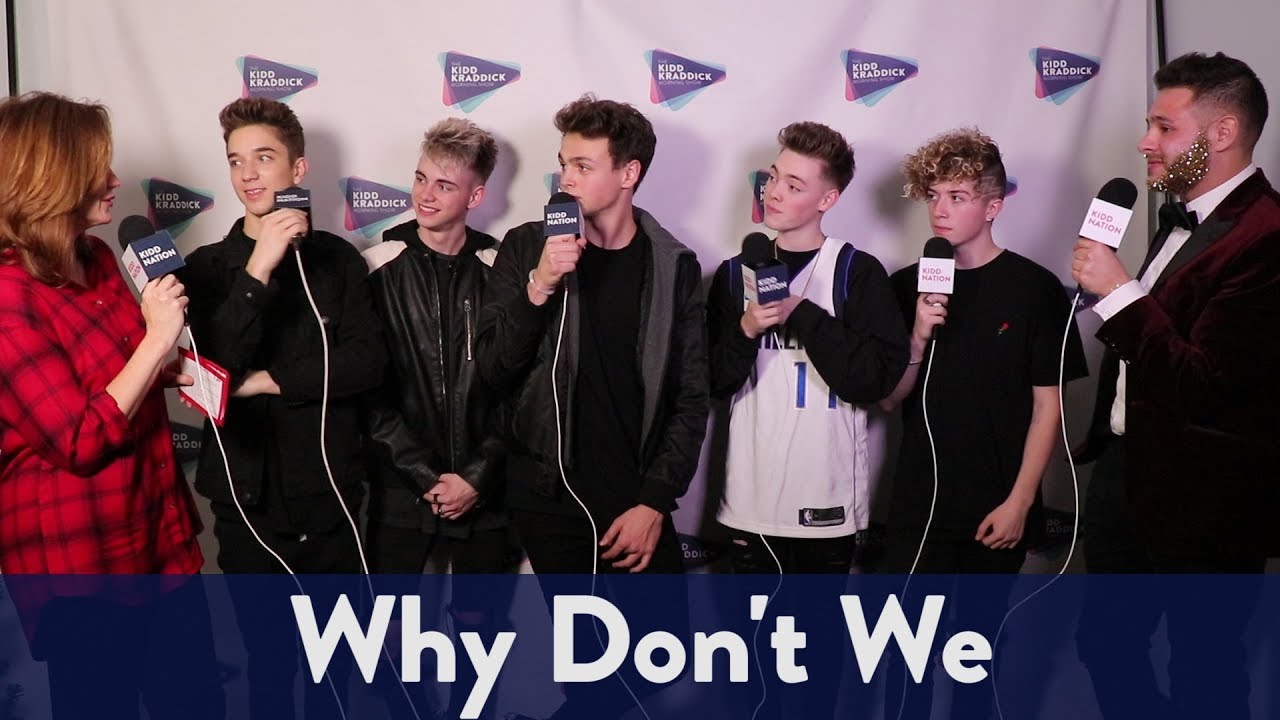 Backstage with Why Don't We at Jingle Ball | KiddNation