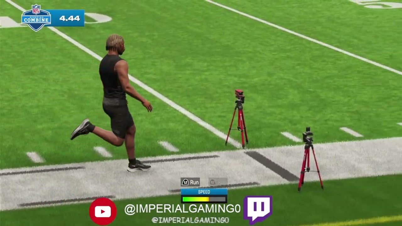 🚨 Best Madden 24 40 yard dash🚨