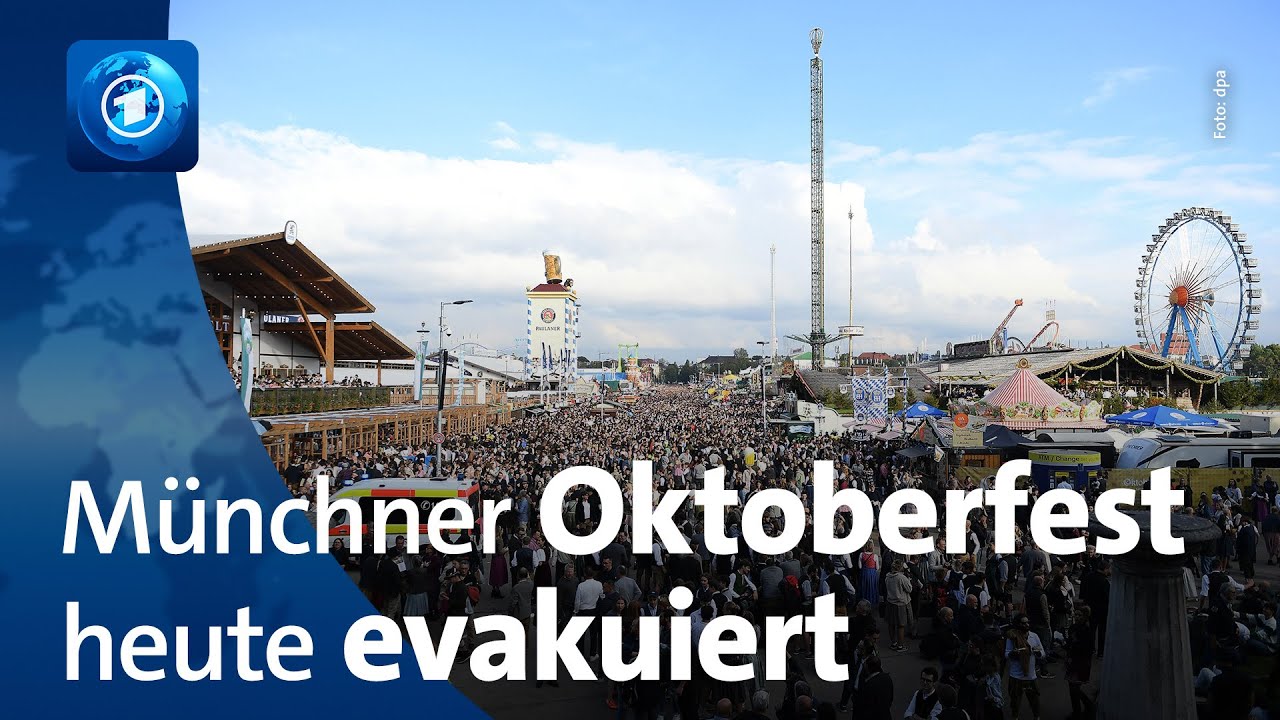 München: Oktoberfest aus Sicherheitsgründen vorerst geschlossen
