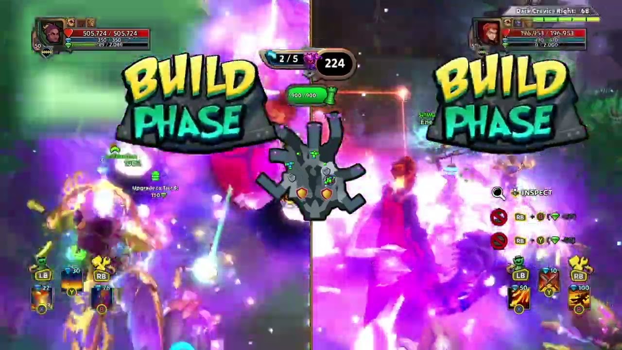 Dungeon Defenders 2- Elemental Rumble Forgotten Ruins Hard Storm Week
