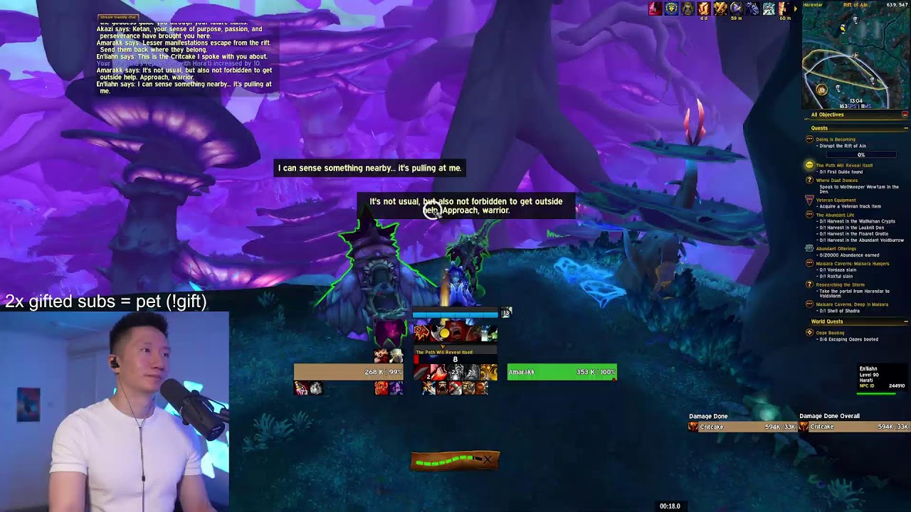 Midnight EA, day 2, level 90 gaming - questing, gearing up etc