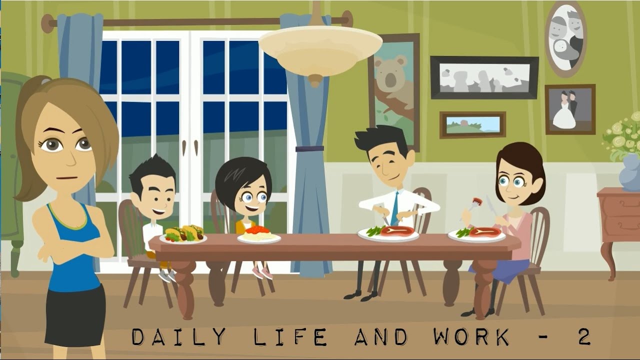 Actions - Daily Life & Work - 02 - English Lessons for Life - Daily English Lessons