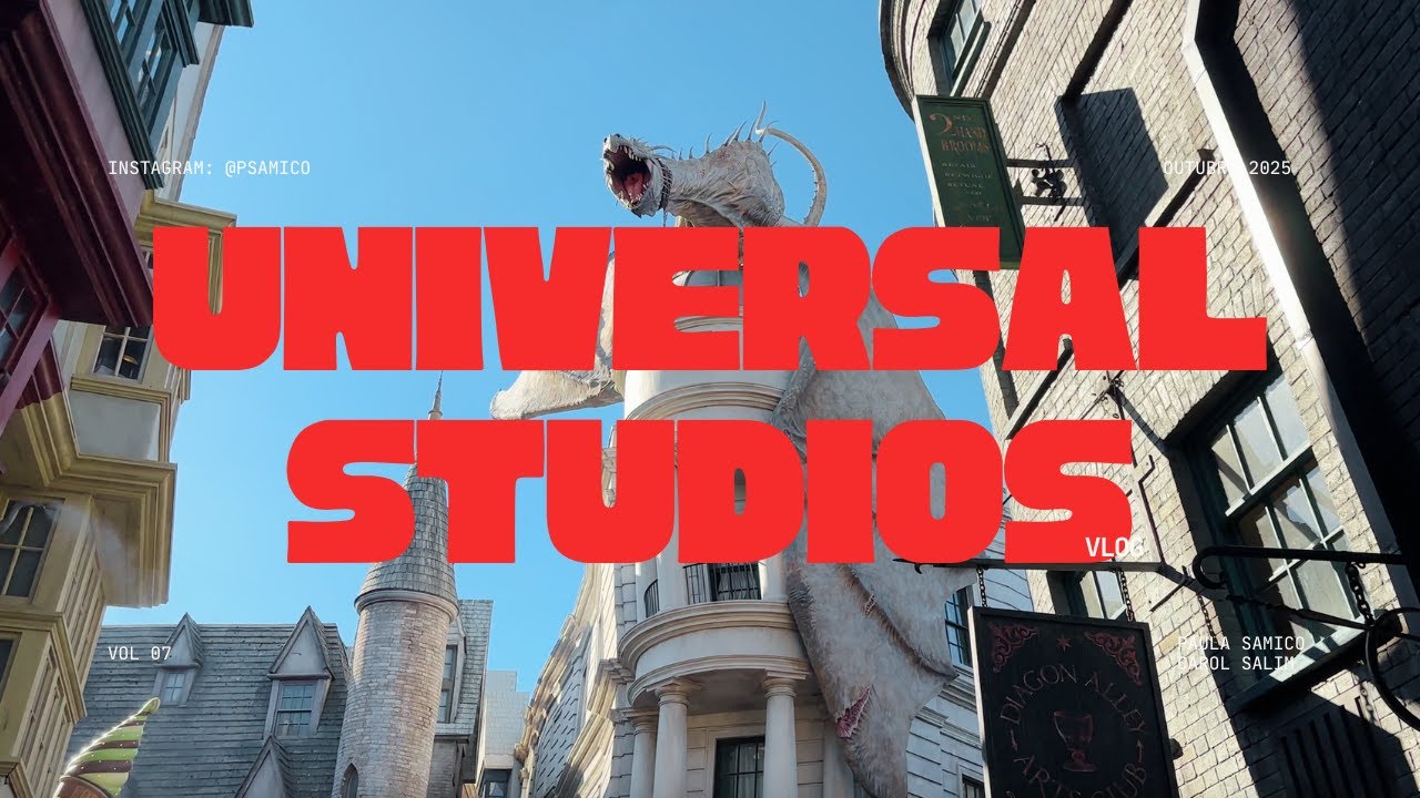 Vlog Universal Studios - dia de perrengue chique com final feliz