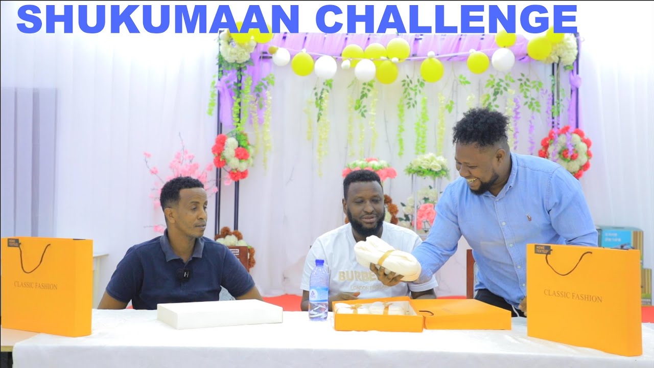 SHUKUMAAN CHALLENGE: DIRISKA IITAABO ,BAAQULI BOY & KABTAN BAARA OO QAAB ADAG U XIFAALTAMAY -QARAAXO