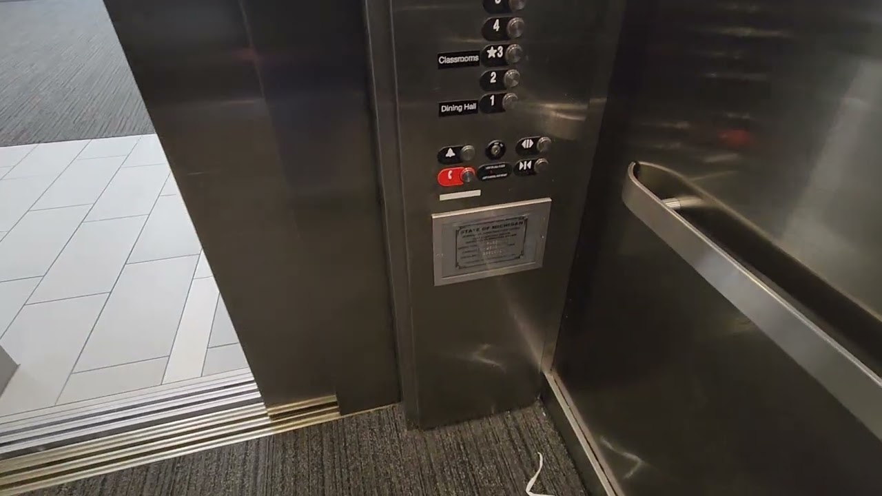 Otis Gen2 MRL Traction Elevator @ Hillcrest Hall, Oakland University