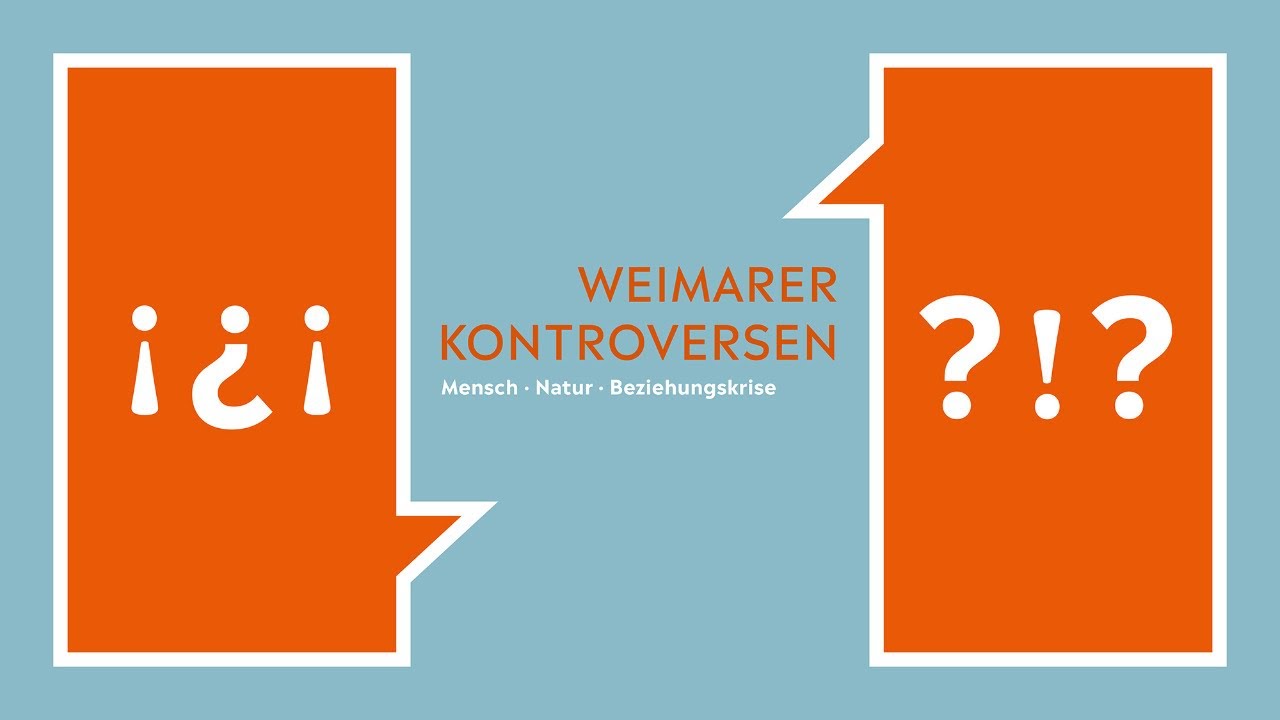 Weimarer Kontroversen: Gibt es das ewig Weibliche? Mit Svenja Flaßpöhler & Christoph Türcke