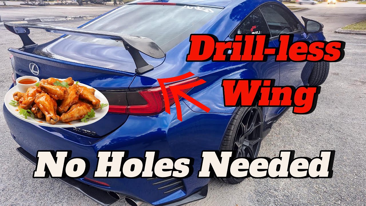 Clamp On Spoiler VS Drilling Holes Which is BEST for Your TRUNK?