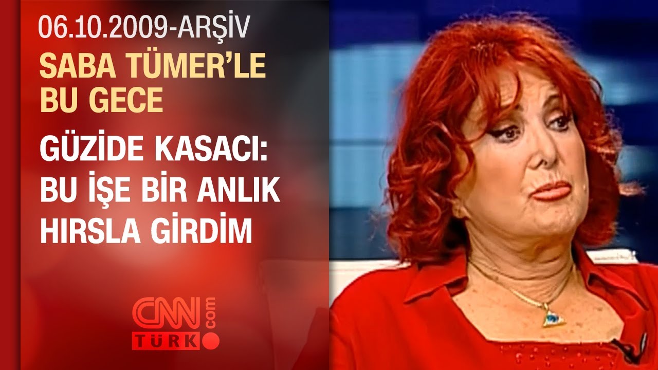 Güzide Kasacı: Zeki Müren sesimi duyunca geriye yaslandı - Saba Tümer'le Bu Gece - 06.10.2009