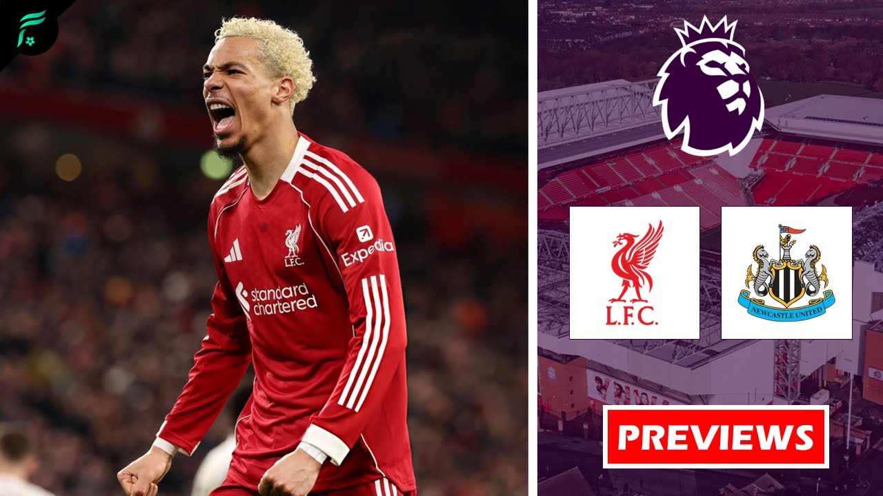 🟣 LIVERPOOL F.C VS NEWCASTLE UNITED ● Premier League Season 2025/2026 Week 24 Live Previews ✅️