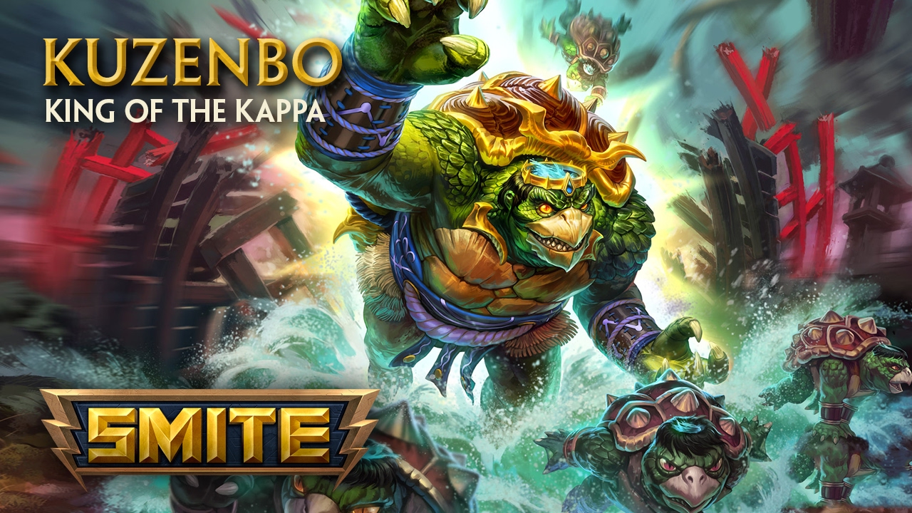 SMITE - God Reveal - Кудзэнбо, король Каппа