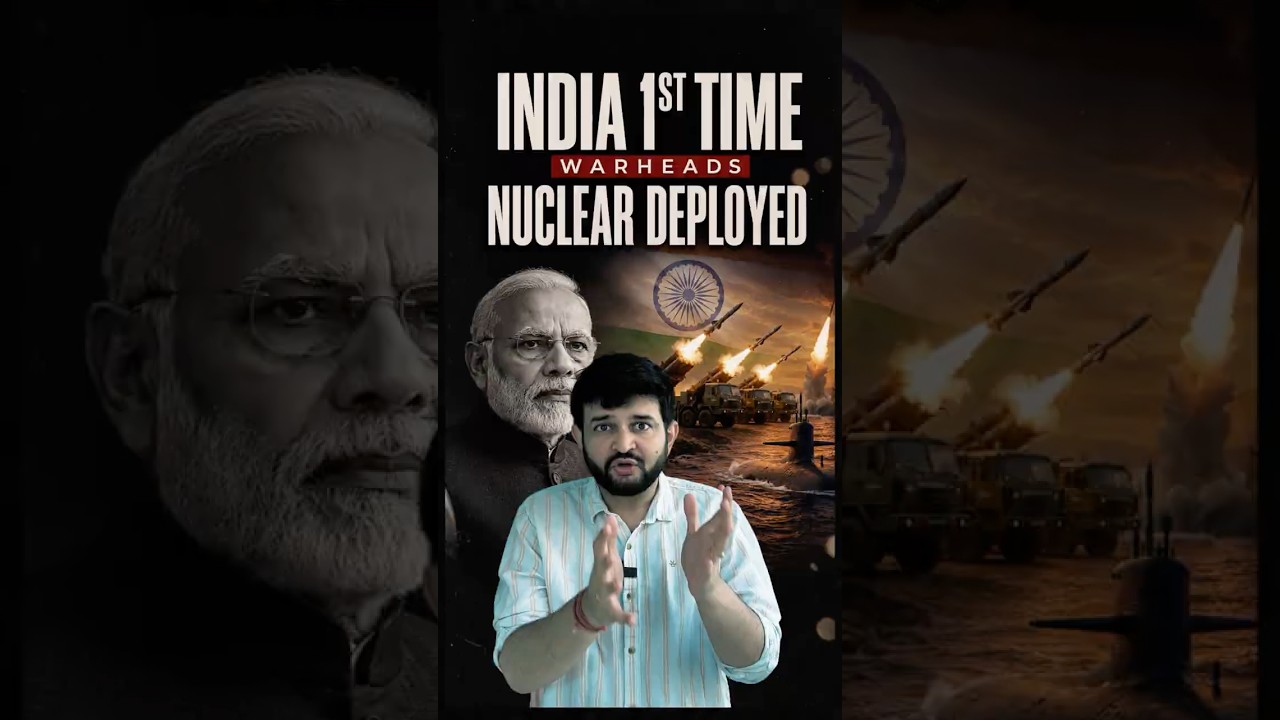 why India deploys 12 nuclear warheads? #india #nuclear #military