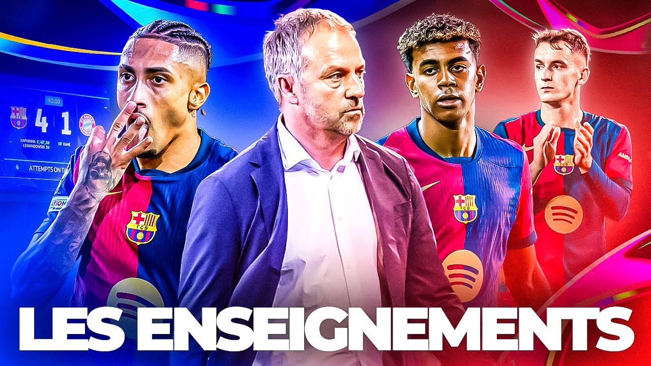 7 ENSEIGNEMENTS de la destruction du Bayern par le Barça