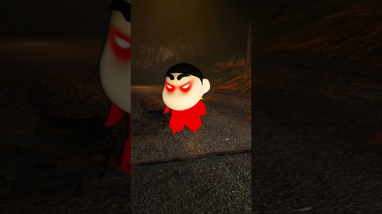 GTA 5 : Omg 😱 Shinchan Turned into Devil 😱 #shorts #ytshort #youtubeshorts #viral