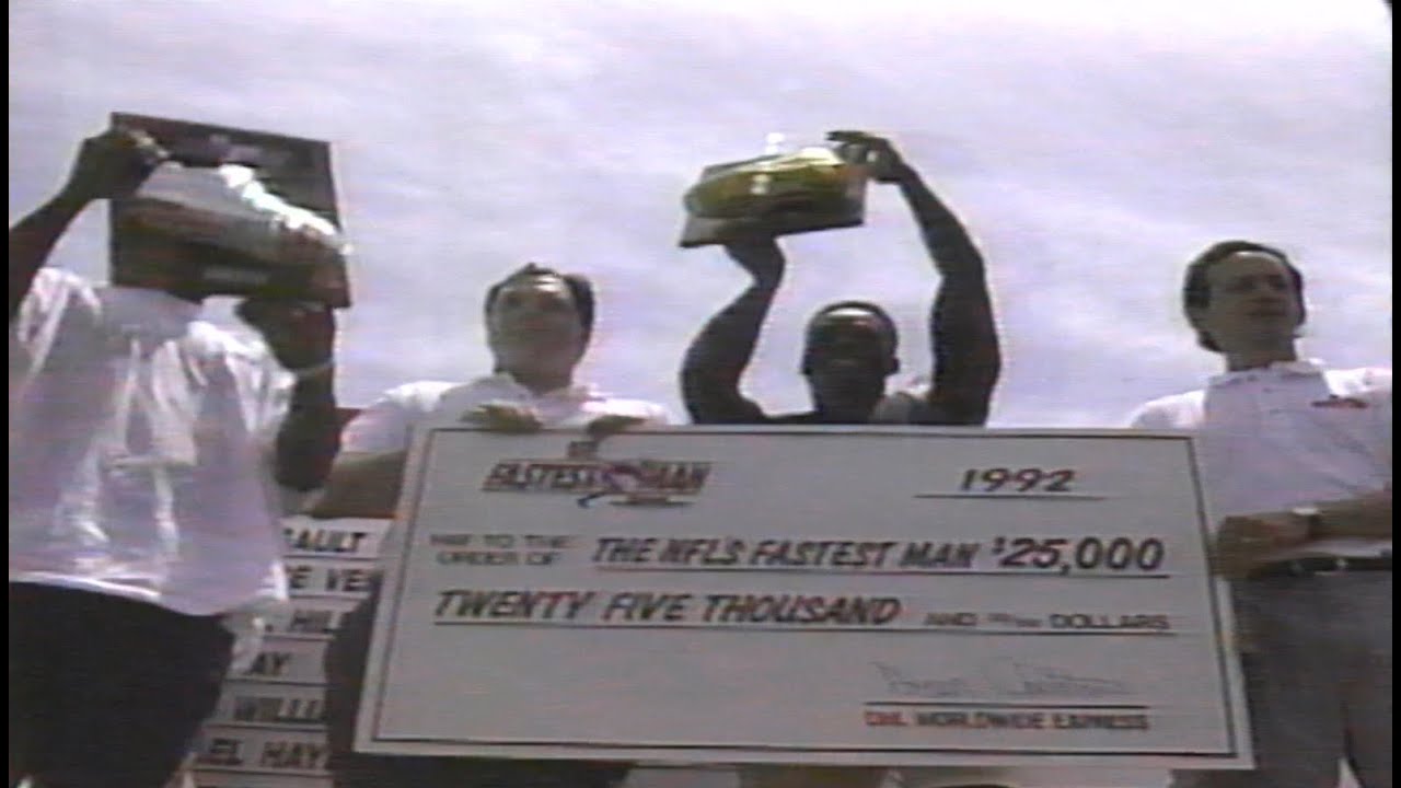 1992-11-07 | NFL Fastest Man Competition | Original Partial Broadcast with Commercials | KGW 8 PDX