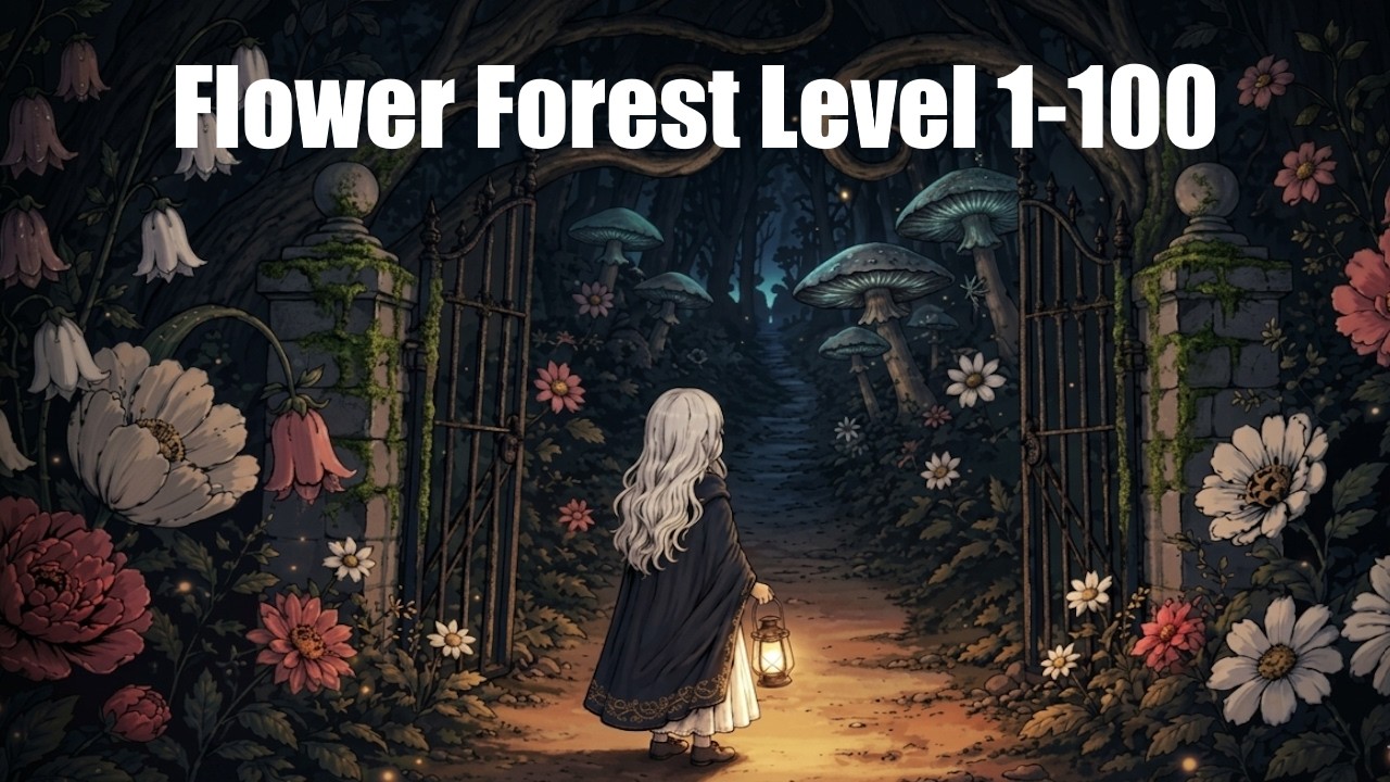 Flower Forest Word Puzzle Level 1-100 Answers Guide