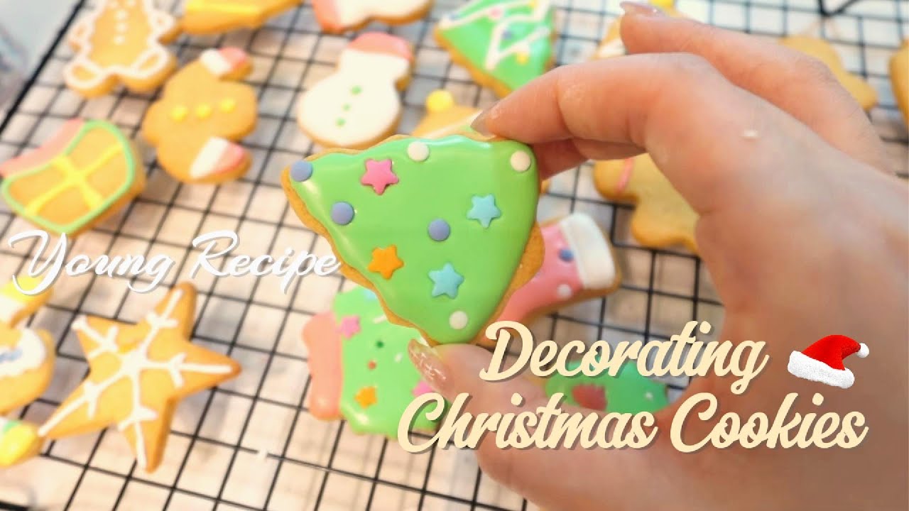 초보자도 쉬운 크리스마스 아이싱 쿠키 만들기 🎄 | Easy Christmas Icing Cookies for Beginners