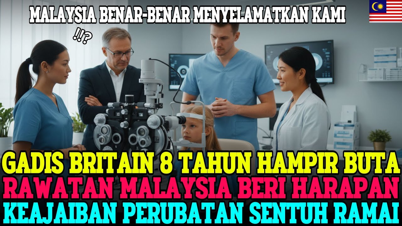 RISIKO BUTA USIA 8! KOS RM TINGGI, KEAJAIBAN DOKTOR MALAYSIA & SURAT AYAH SELAMATKAN MATA💙