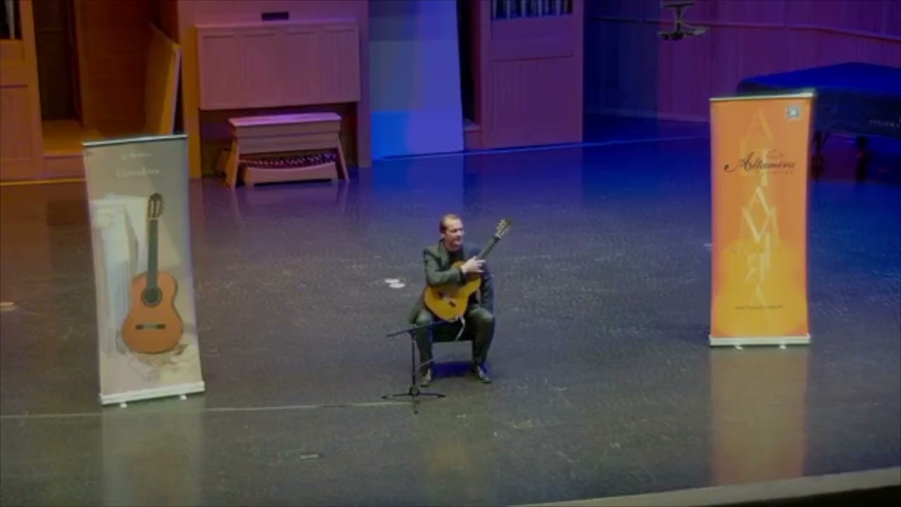 Dr. Jonathan Dotson at UTSA Southwest Guitar Symposium, March 15, 2026.