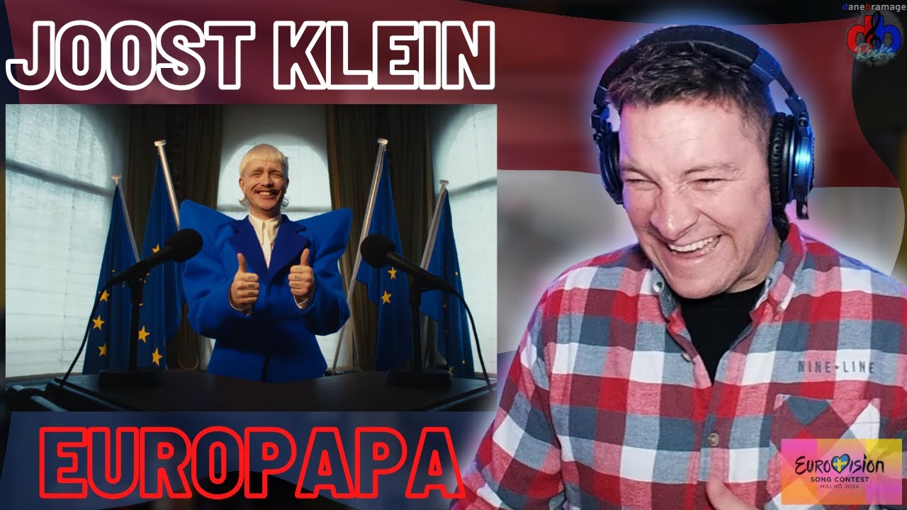 AMERICAN Reacts to Joost Klein - Europapa 🇳🇱 Official Music Video | Netherlands Eurovision 2024