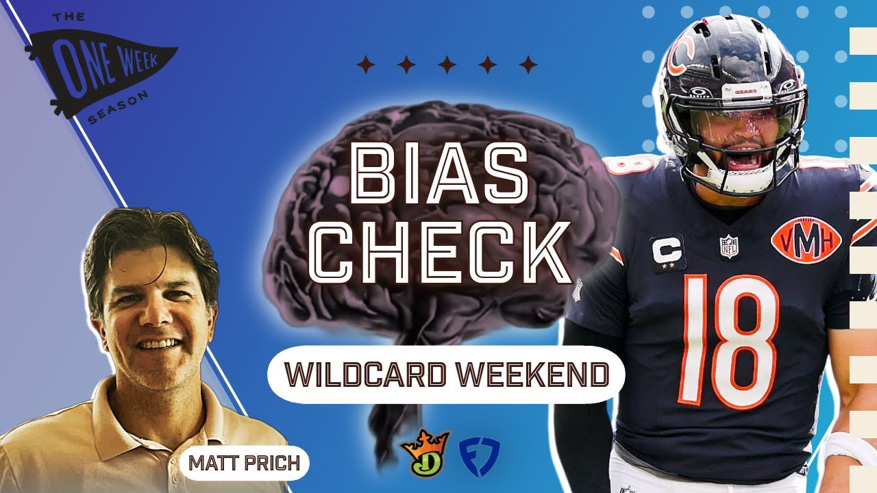 NFL DFS Wildcard Weekend Bias Check | Matt Prich