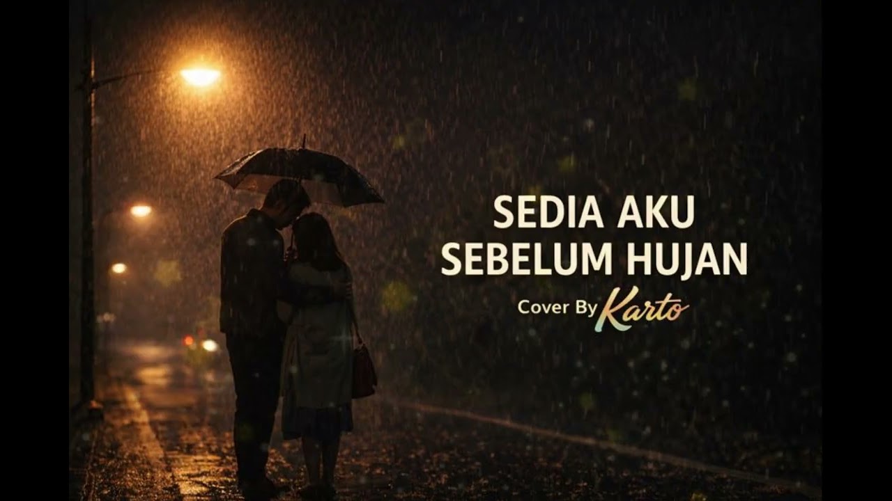 SEDIA AKU SEBELUM HUJAN (Cover by KARTO)