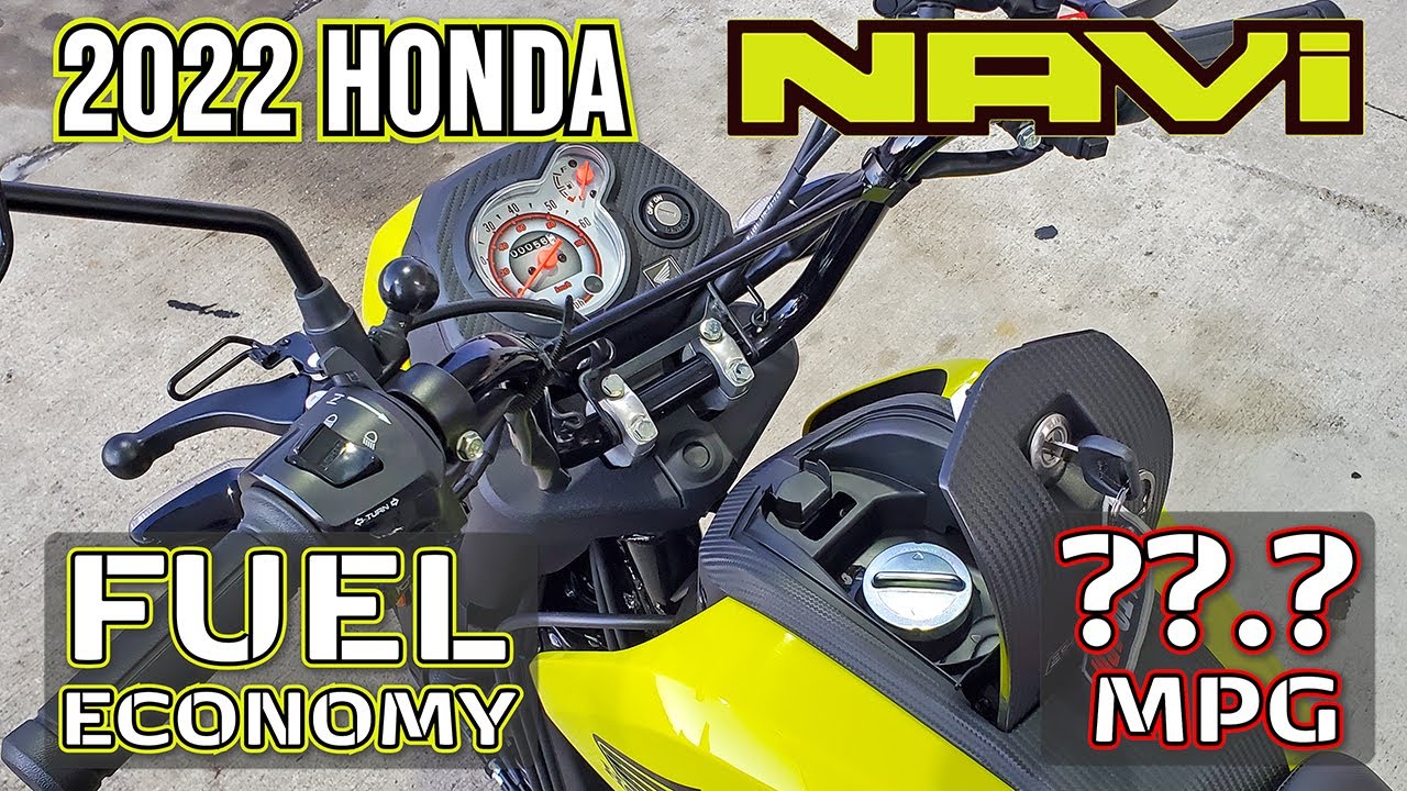 NAVI: 2022 Honda Navi First Refuel  // Fuel Economy = ???