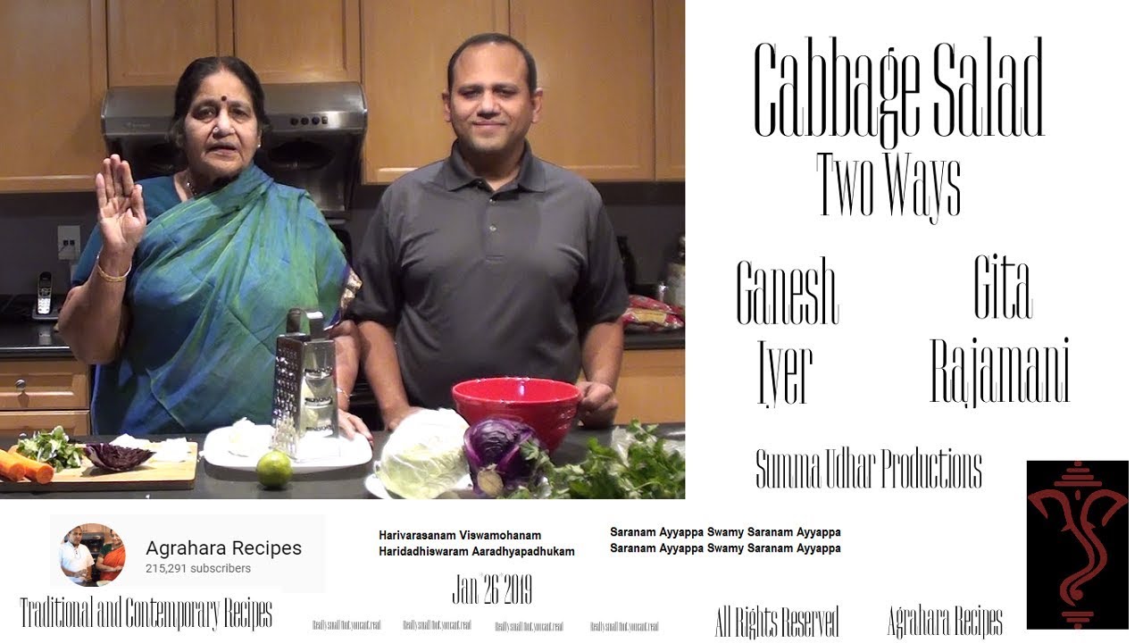 Cabbage Salad Two Ways