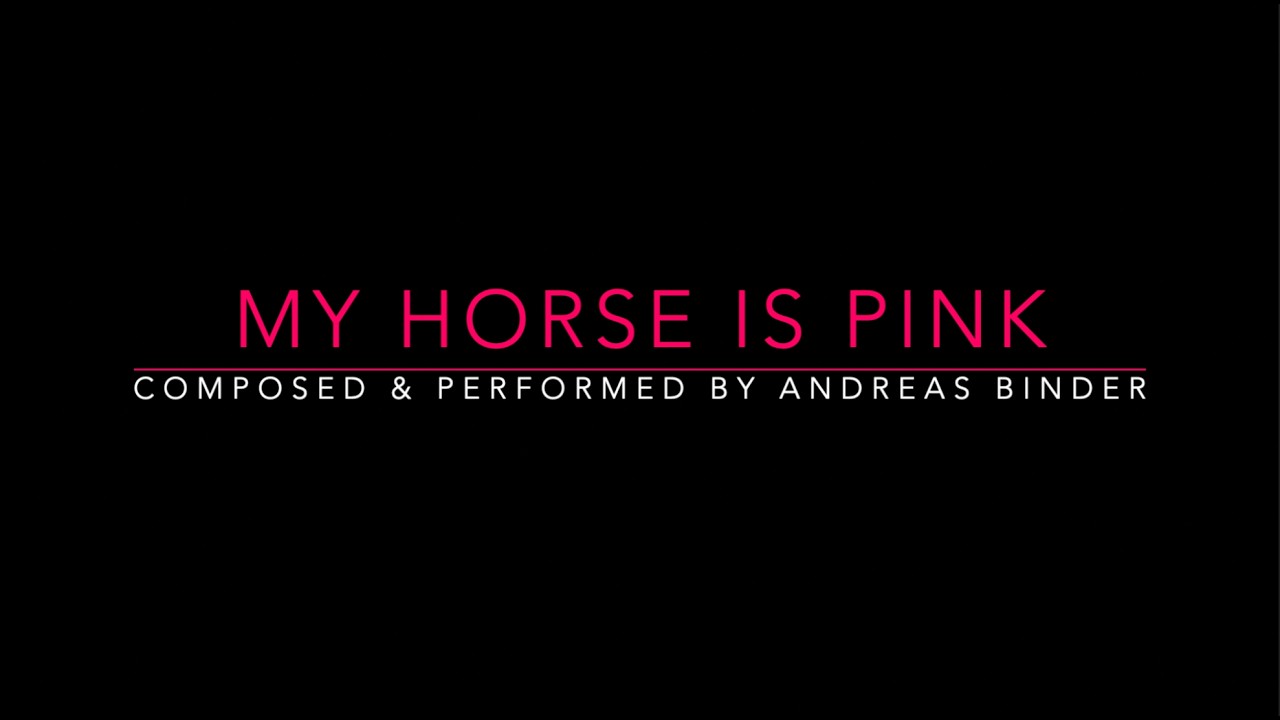 MY HORSE IS PINK (Andreas Binder)