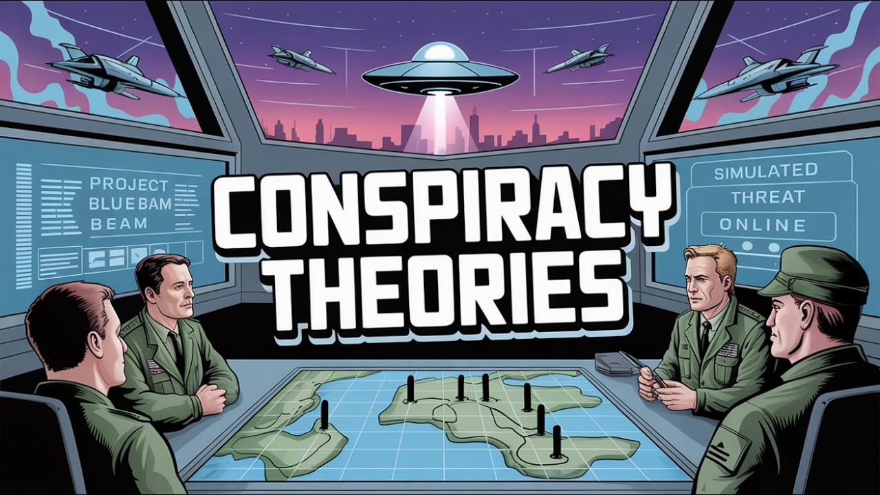 The Truth Behind Project Blue Beam | Conspiracy Theories | Black Screen