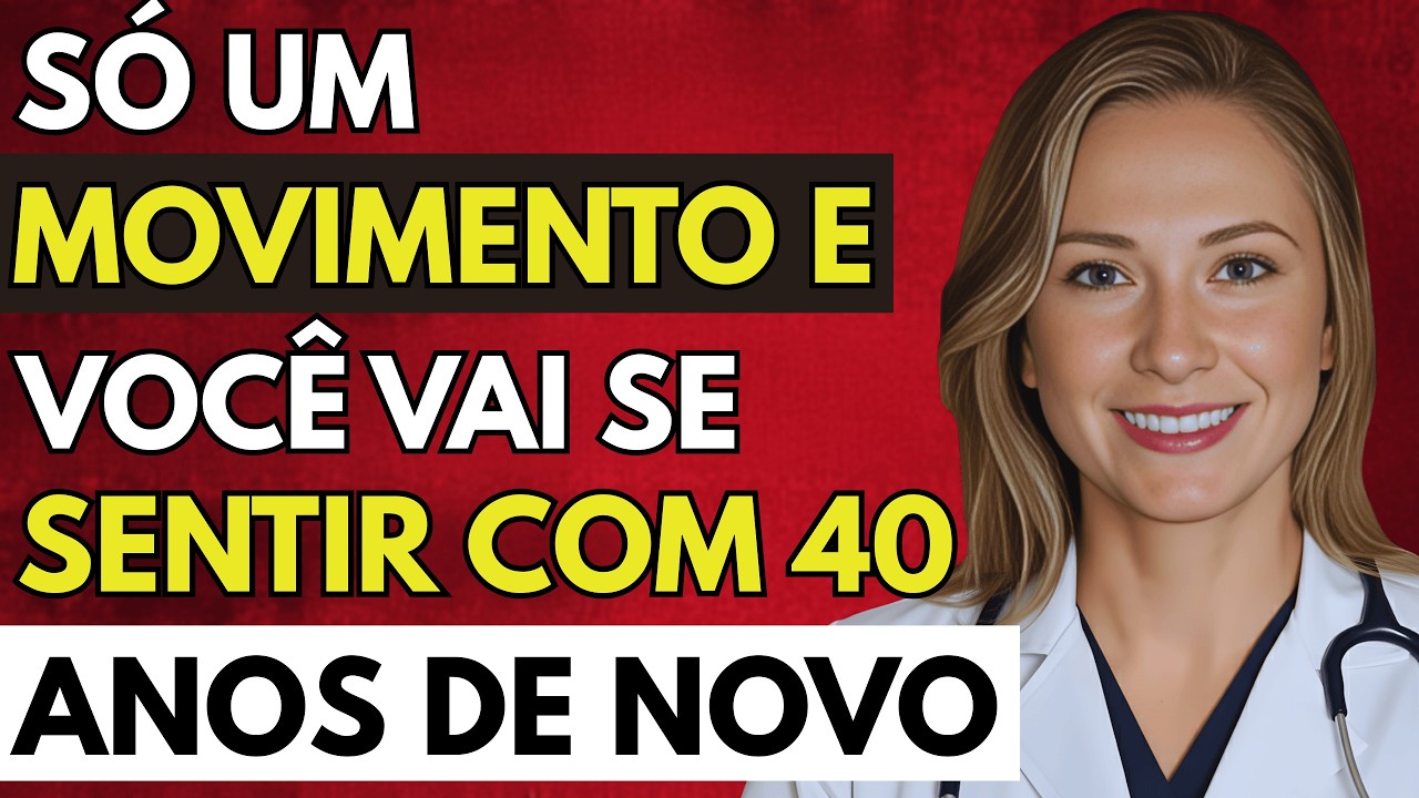 Tem mais de 60? Faça o que o CIRURGIÃO Recomenda e Sinta-se 40 ANOS Mais Jovem