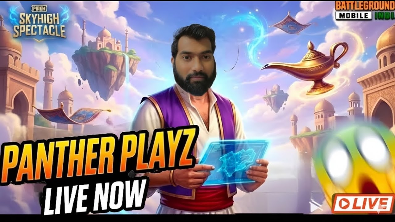 BGMI 3.1 UPDATE IS HERE | ARABIAN MODE |  LIVE#BGMI #PUBG     @PANTHERPLAYZ008​