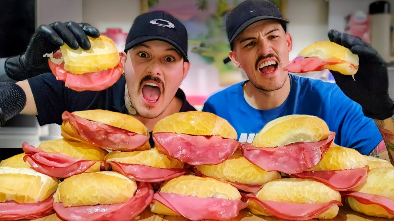 #151 DESAFIO | COMENDO PÃO COM MORTADELA ATÉ EXPLODIR (MUKBANG BRASIL) Mateus ASMR.