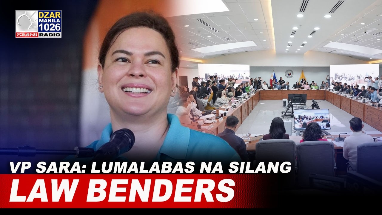 Lumalabas na silang law benders — VP Sara kay ilang kongresista