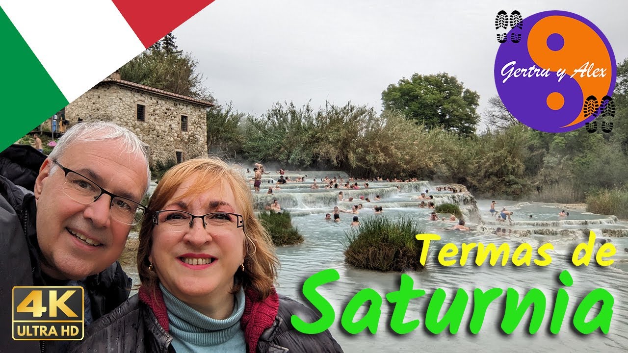 Termas de Saturnia, descubre si vale la pena ir aunque llueva, te lo mostramos TODO