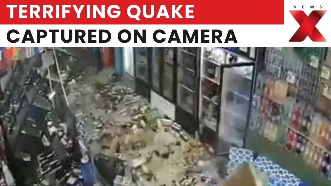 Venezuela Earthquake: Dramatic Visuals Capture Violent Tremors And Panic | NewsX