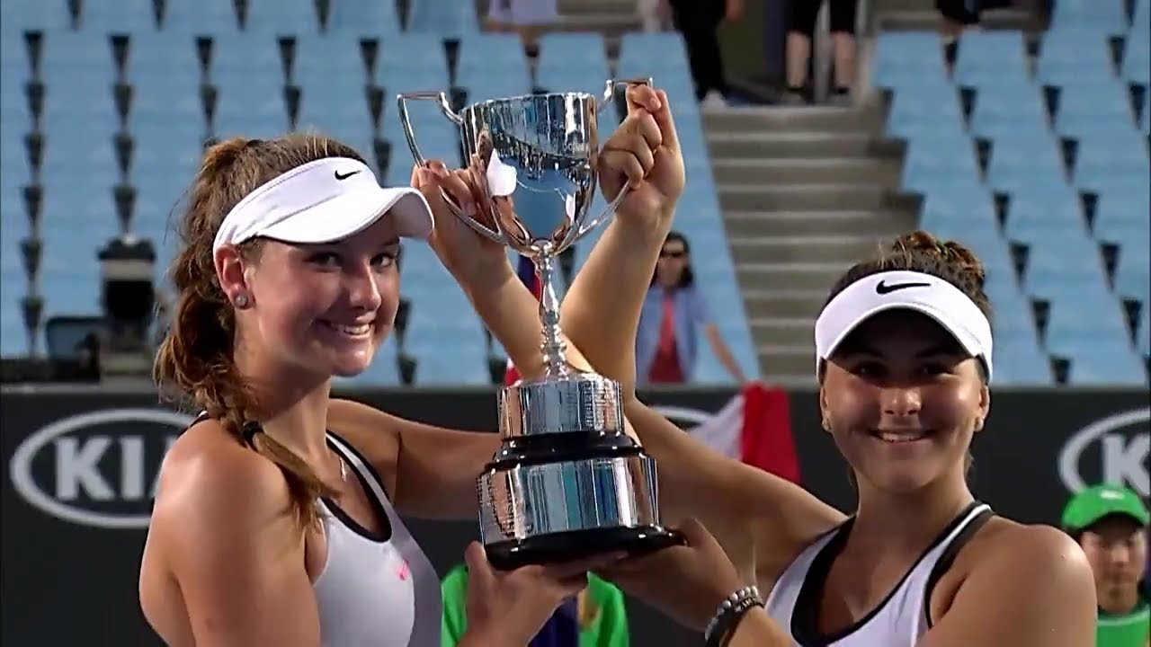 Andreescu/Branstine v Chwalinska/Swiatek - 2017 Melbourne