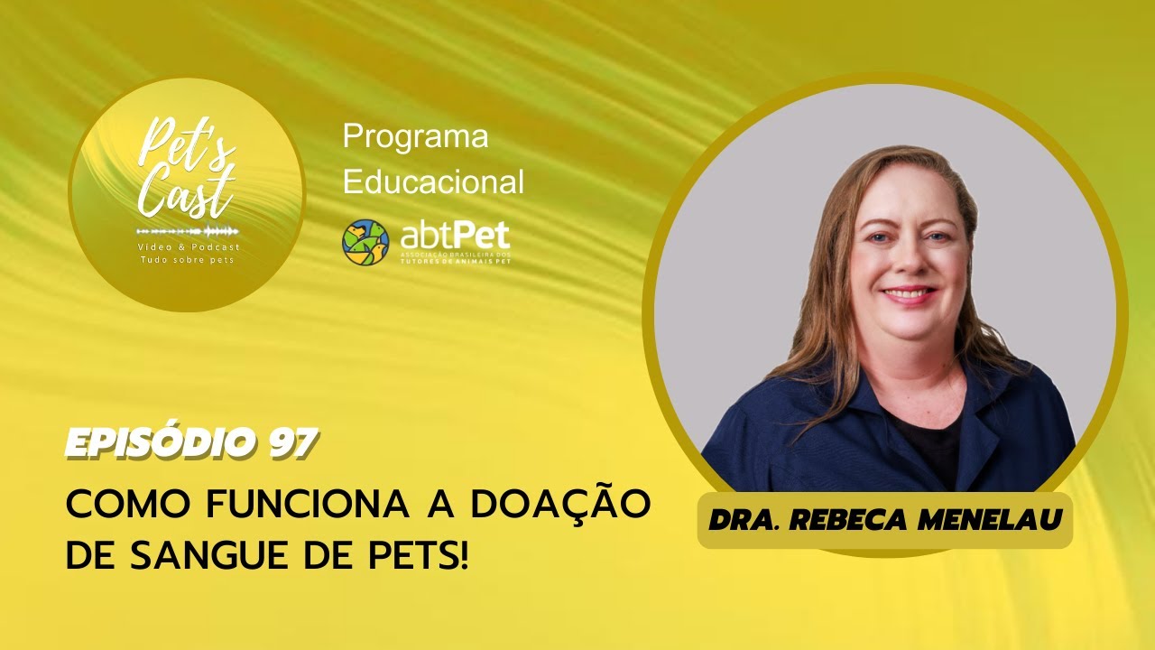EP #97 - Como Funciona a Doação de Sangue de Pets!