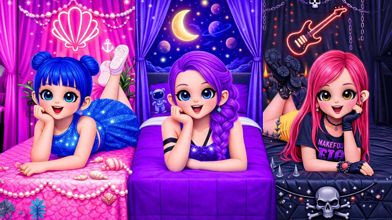 Rumi vs Zoey vs Mira KPOP DEMON HUNTERS Glow Up 🔥¿Quién ganó el Glow Up?