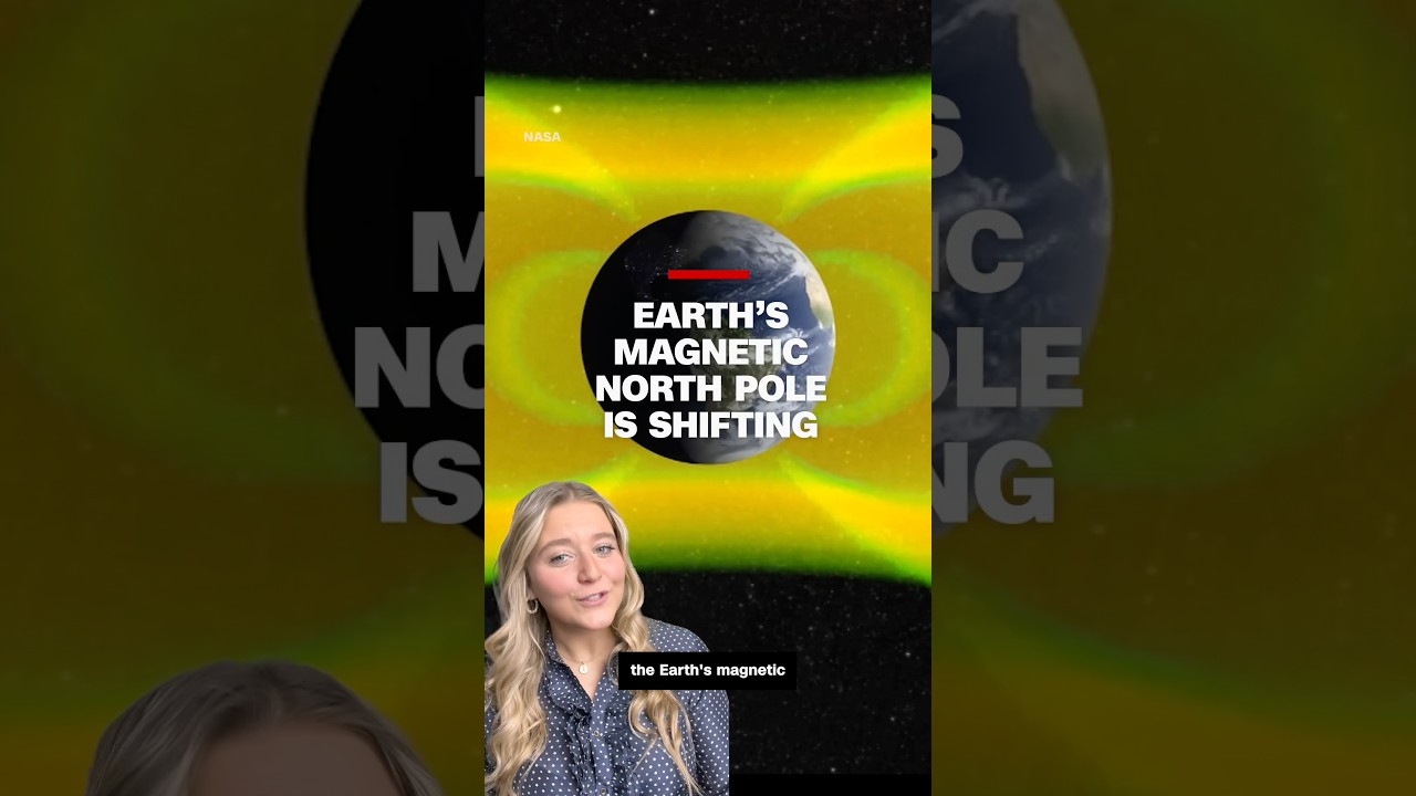 Earth&rsquo;s magnetic north pole is shifting