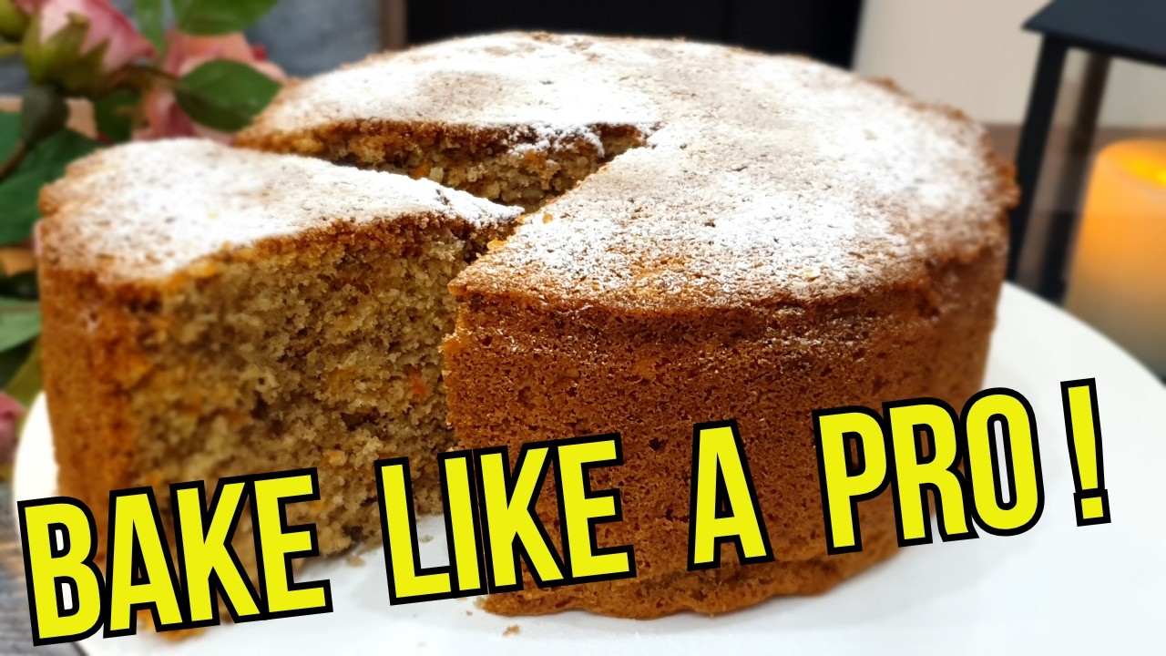 The BEST Carrot Cake Recipe You’ve Been Looking For! Fluffy & Moist !
