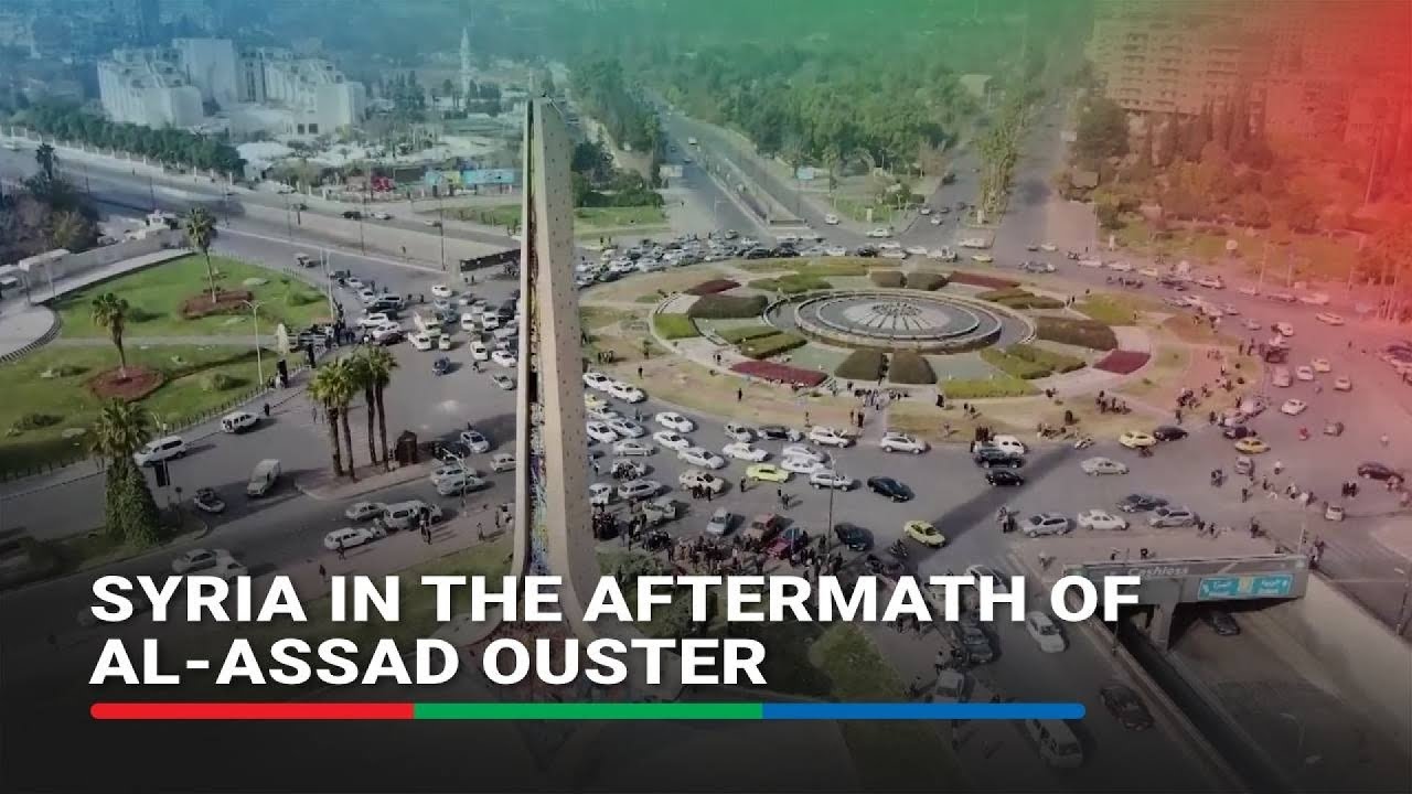 DRONE FOOTAGE: Damascus, days after Syrian president's ouster | ABS-CBN News