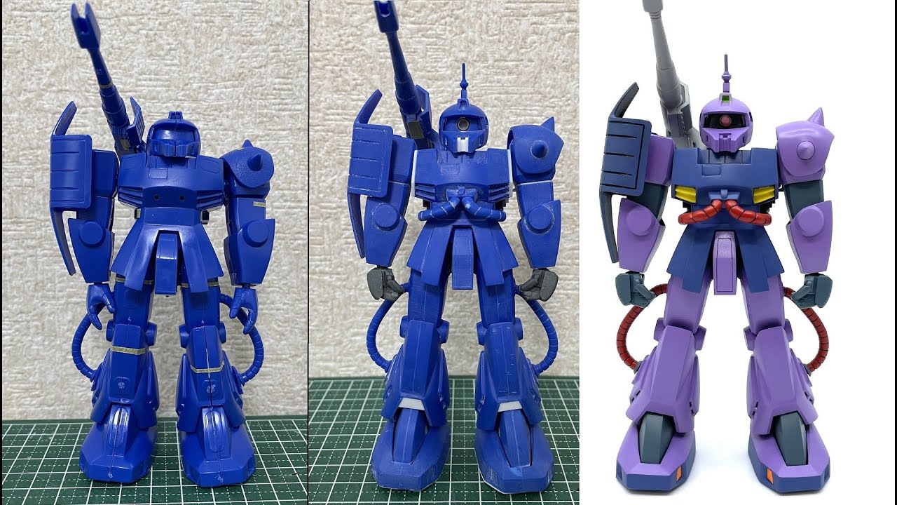 旧キット 1/144 ザクキャノン改造【ガンプラ】Vintage GUNDAM model kit ZAKUCANNON