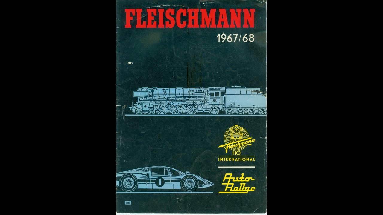 Fleischmann Katalog 1967/1968 Modelleisenbahn 1:87 H0
