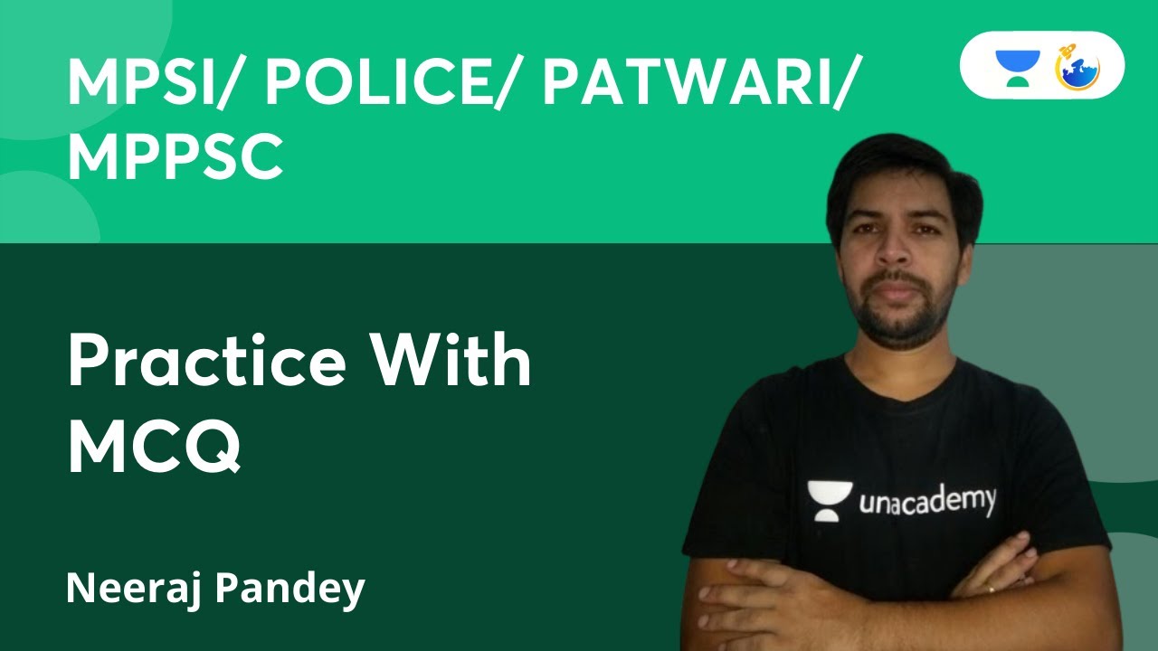 MPSI/POLICE/PATWARI/MPPSC-MPGK | Practice With MCQ | Neeraj Pandey | Let's Crack MP Exams