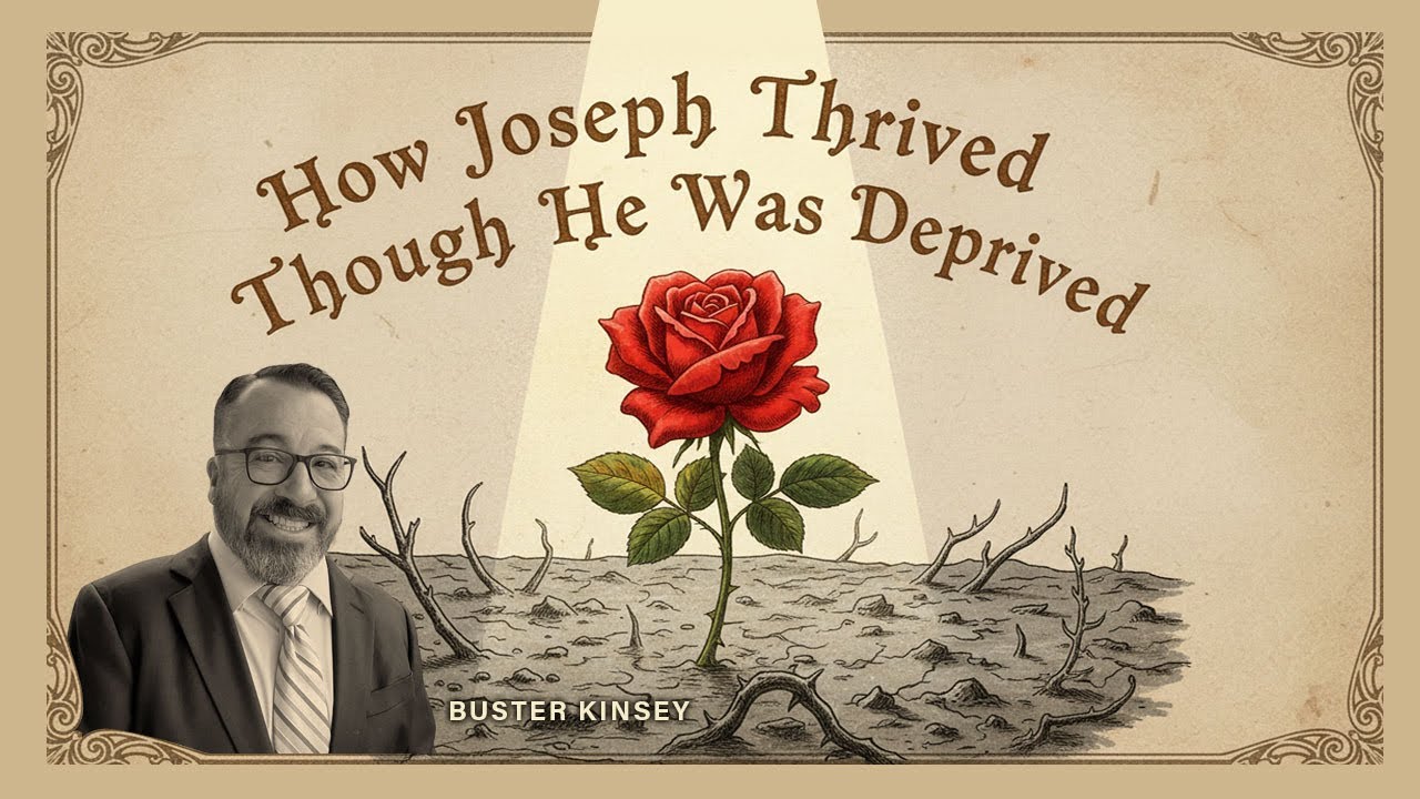 BUSTER KINSEY - HOW JOSEPH THRIVED THOUGH HE WAS DEPRIVED